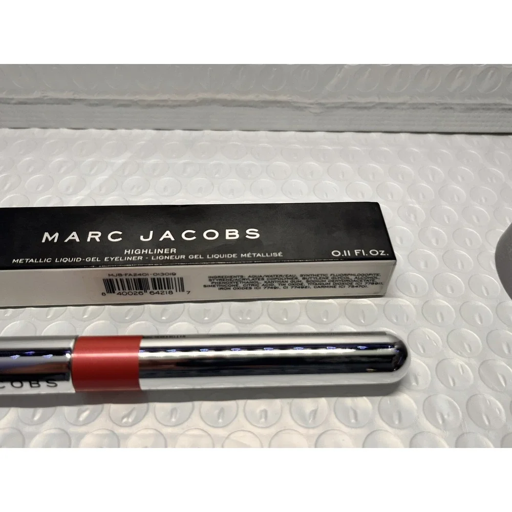 Marc Jacobs Highliner Metallic Liquid-Gel Eyeliner - 36 Glamaroon - New In Box